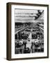 Assembly of B-24 Bombers at Willow Run Plant-null-Framed Photographic Print