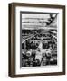 Assembly of B-24 Bombers at Willow Run Plant-null-Framed Photographic Print