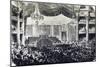 Assembly of Bordeaux Assembling in Grand Theatre, 1870-null-Mounted Giclee Print