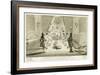 Assembly of Free Masons, from The Ceremonies of Religion and Custom, c.1733-null-Framed Giclee Print