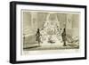 Assembly of Free Masons, from The Ceremonies of Religion and Custom, c.1733-null-Framed Giclee Print