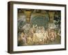 Assembly of the Gods, Fresco, 1525-35-Giulio Romano-Framed Giclee Print