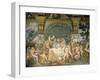 Assembly of the Gods, Fresco, 1525-35-Giulio Romano-Framed Giclee Print