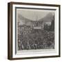 Assembly Outside the Town Hall-null-Framed Giclee Print