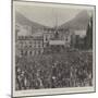 Assembly Outside the Town Hall-null-Mounted Giclee Print