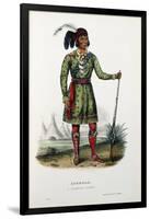 Asseola, a Seminole Leader, 1899-Thomas Loraine Mckenney-Framed Giclee Print