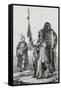 Assiniboine Indians-Science Source-Framed Stretched Canvas