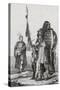 Assiniboine Indians-Science Source-Stretched Canvas