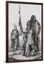 Assiniboine Indians-Science Source-Framed Giclee Print