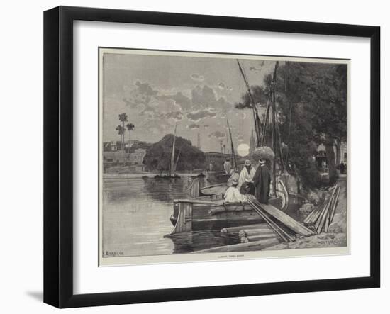 Assiout, Upper Egypt-Charles Auguste Loye-Framed Giclee Print