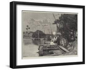 Assiout, Upper Egypt-Charles Auguste Loye-Framed Giclee Print