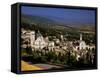 Assisi from the Rocca Maggiore, with the Cathedral of San Rufino and the Santa Chiara Church-null-Framed Stretched Canvas