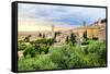 Assisi Sunset-Jeni Foto-Framed Stretched Canvas