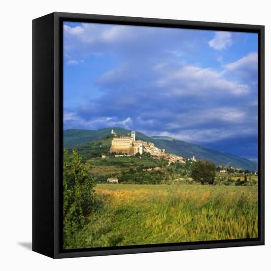 Assisi, Umbria, Italy-Tony Gervis-Framed Stretched Canvas