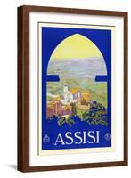 Assisi-Vittorio Grassi-Framed Art Print