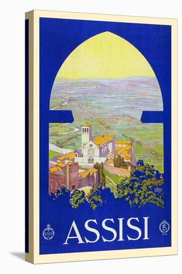 Assisi-Vittorio Grassi-Stretched Canvas