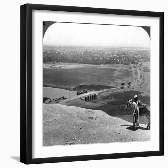 Assiut, the Largest City of Upper Egypt, 1905-Underwood & Underwood-Framed Photographic Print