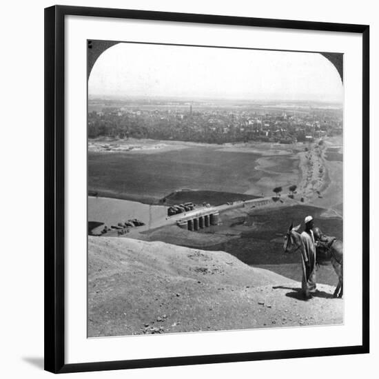 Assiut, the Largest City of Upper Egypt, 1905-Underwood & Underwood-Framed Photographic Print