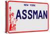 Assman Plate-null-Stretched Canvas