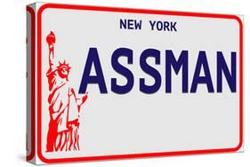 Assman Plate-null-Stretched Canvas