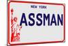 Assman Plate-null-Mounted Poster