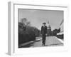 Associate Justice William O. Douglas, Arriving at the Supreme Court-null-Framed Photographic Print