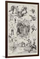 Association Football, the Final Cup Tie at the Crystal Palace on 15 April-Ralph Cleaver-Framed Giclee Print