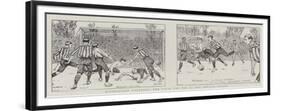 Association Football, the Final Cup Tie at the Crystal Palace-null-Framed Premium Giclee Print