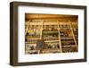 Assorted alcohol at a bar, El Rinconcillo, Seville, Andalusia, Spain-null-Framed Photographic Print