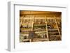 Assorted alcohol at a bar, El Rinconcillo, Seville, Andalusia, Spain-null-Framed Photographic Print