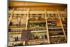 Assorted alcohol at a bar, El Rinconcillo, Seville, Andalusia, Spain-null-Mounted Photographic Print