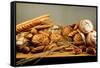 Assorted Baked Goods and Cereal Ears (Free-Standing)-Rauzier-Riviere-Framed Stretched Canvas