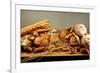 Assorted Baked Goods and Cereal Ears (Free-Standing)-Rauzier-Riviere-Framed Photographic Print