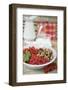 Assorted Berries in Bowl on Garden Table-Eising Studio - Food Photo and Video-Framed Photographic Print