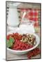 Assorted Berries in Bowl on Garden Table-Eising Studio - Food Photo and Video-Mounted Photographic Print