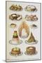 Assorted Cakes and Desserts-Isabella Beeton-Mounted Giclee Print