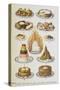 Assorted Cakes and Desserts-Isabella Beeton-Stretched Canvas