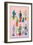 Assorted Chinese Costumes-null-Framed Art Print