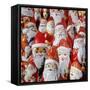 Assorted Chocolate Santas-Theowulf Mähl-Framed Stretched Canvas