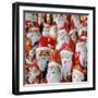 Assorted Chocolate Santas-Theowulf Mähl-Framed Photographic Print