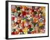 Assorted Colorful Hard Candy-Ellen Liebermann-Framed Photographic Print