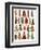 Assorted Dolls-English School-Framed Giclee Print