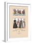 Assorted Fashions of Sixteenth Century French Noblewomen-Racinet-Framed Art Print