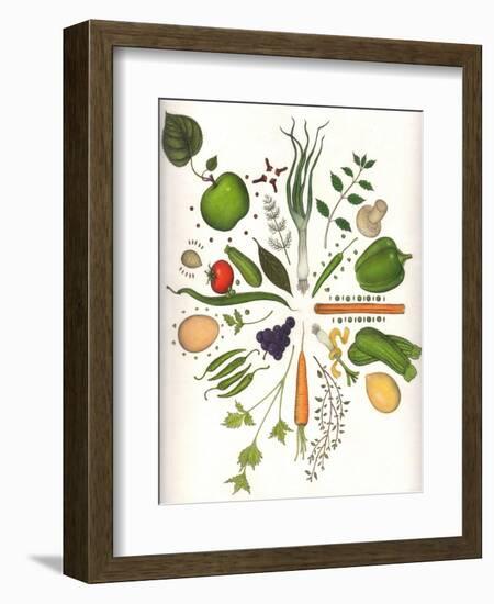 Assorted Foods-Wayne Anderson-Framed Giclee Print