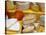 Assorted French Cheeses on a Market Stall, La Flotte, Ile De Re, Charente-Maritime, France, Europe-Richardson Peter-Stretched Canvas