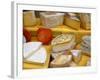 Assorted French Cheeses on a Market Stall, La Flotte, Ile De Re, Charente-Maritime, France, Europe-Richardson Peter-Framed Photographic Print