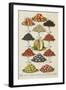 Assorted Fruits Including Melon-Isabella Beeton-Framed Giclee Print