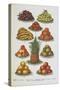 Assorted Fruits Including Pineapple-Isabella Beeton-Stretched Canvas