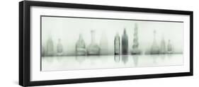 Assorted Glassware on a White Background-null-Framed Photographic Print