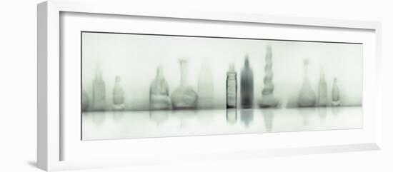 Assorted Glassware on a White Background-null-Framed Photographic Print